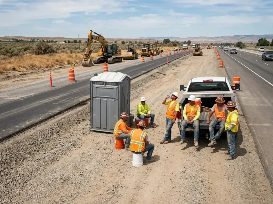 highway-road-construction-crew-007 — frequently asked questions, Porta Potty and Restroom Rentals in Ward, AR